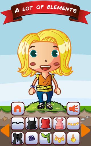 Dress up girls -A fashion game