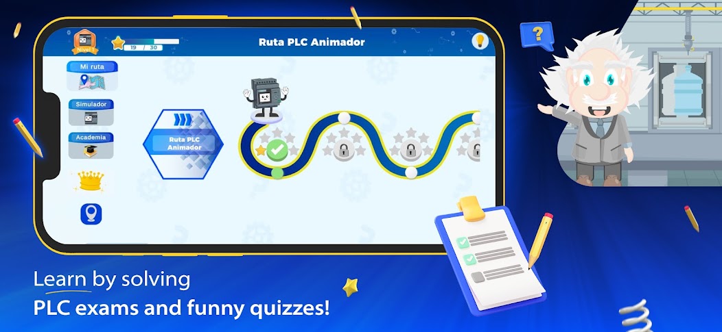 PLC Simulator for Logic Ladder