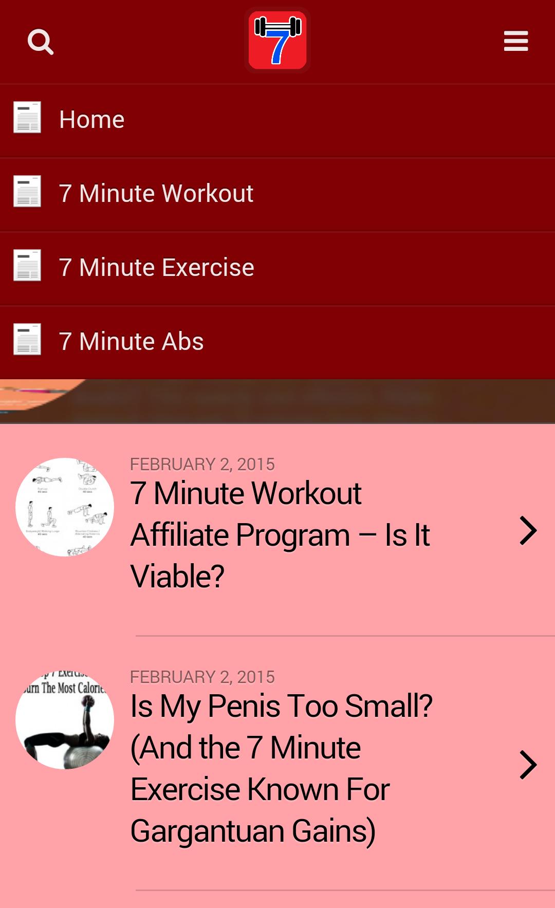 7 Minute Home Workouts Cardio