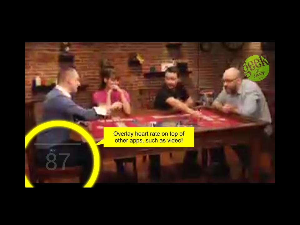 Zephyr HRM BT Status