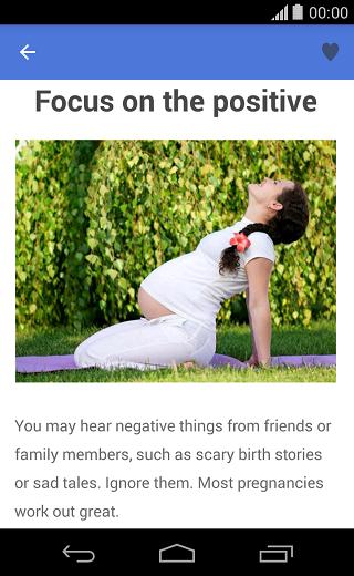 Tips for a healthy pregnancy