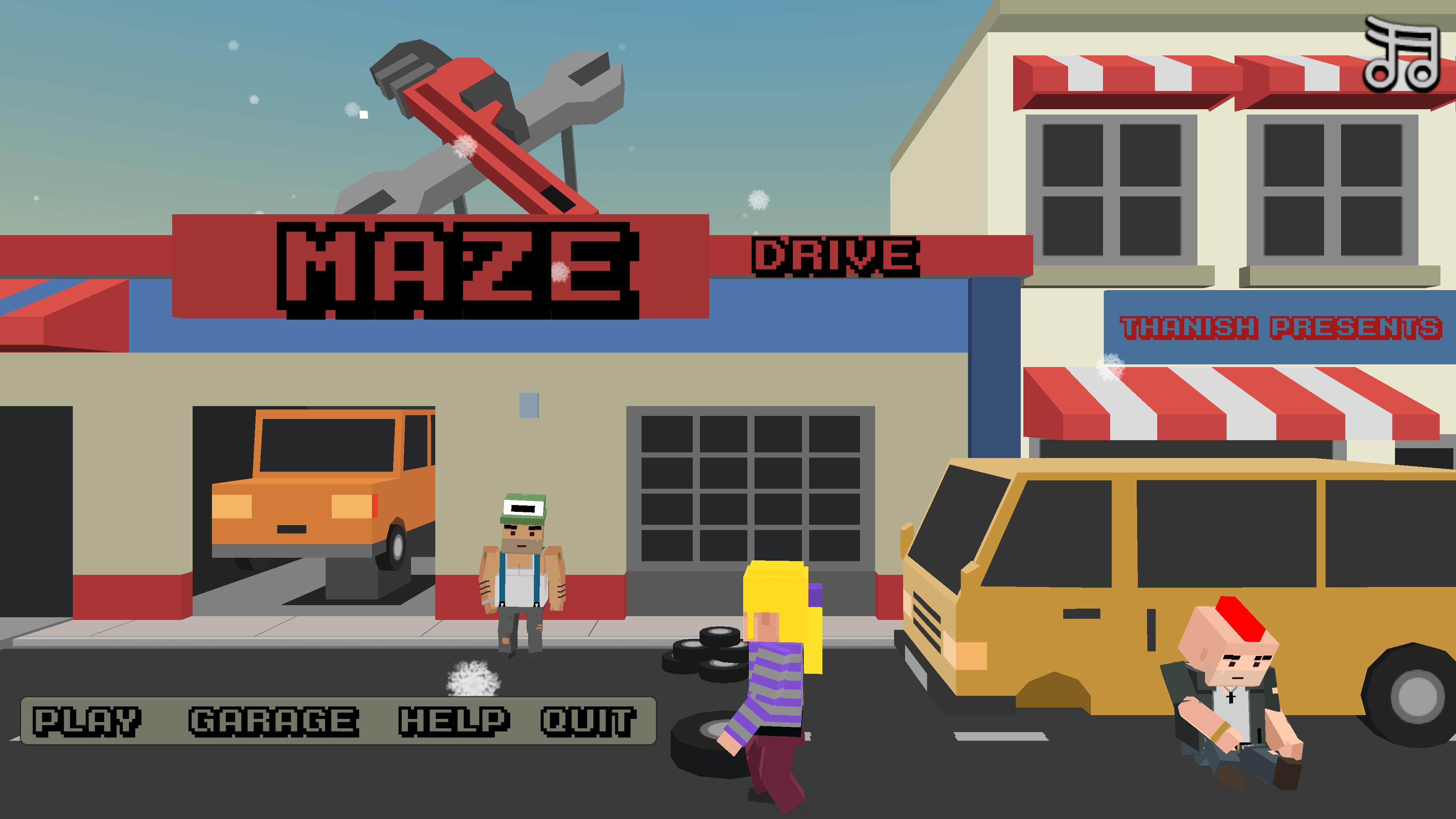Maze Drive - Car Game