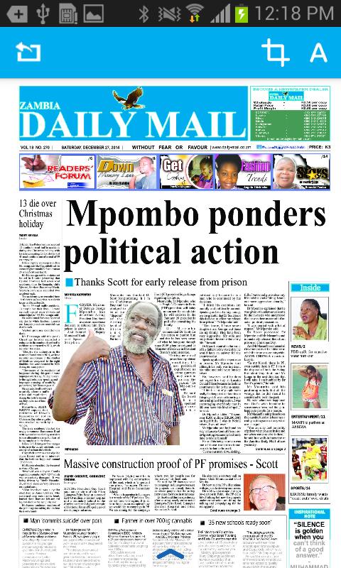Zambia Daily Mail