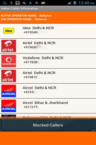 Indian Caller Information