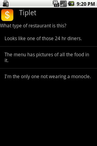 Tiplet, Tip Calc/Life Coach