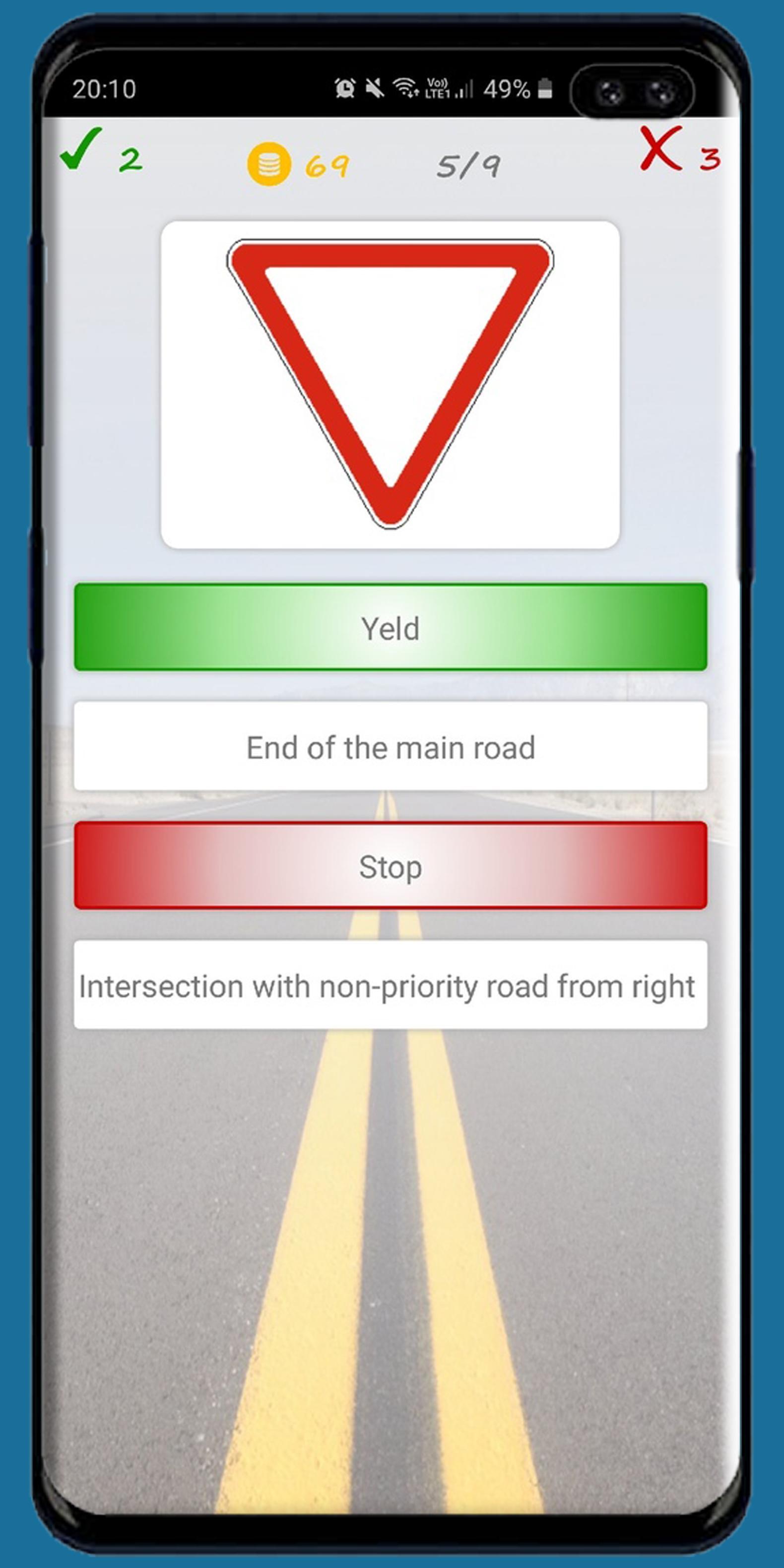 Road Traffic Signs Quiz