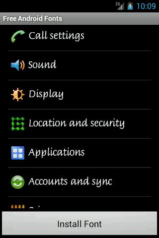 Free Fonts app 2