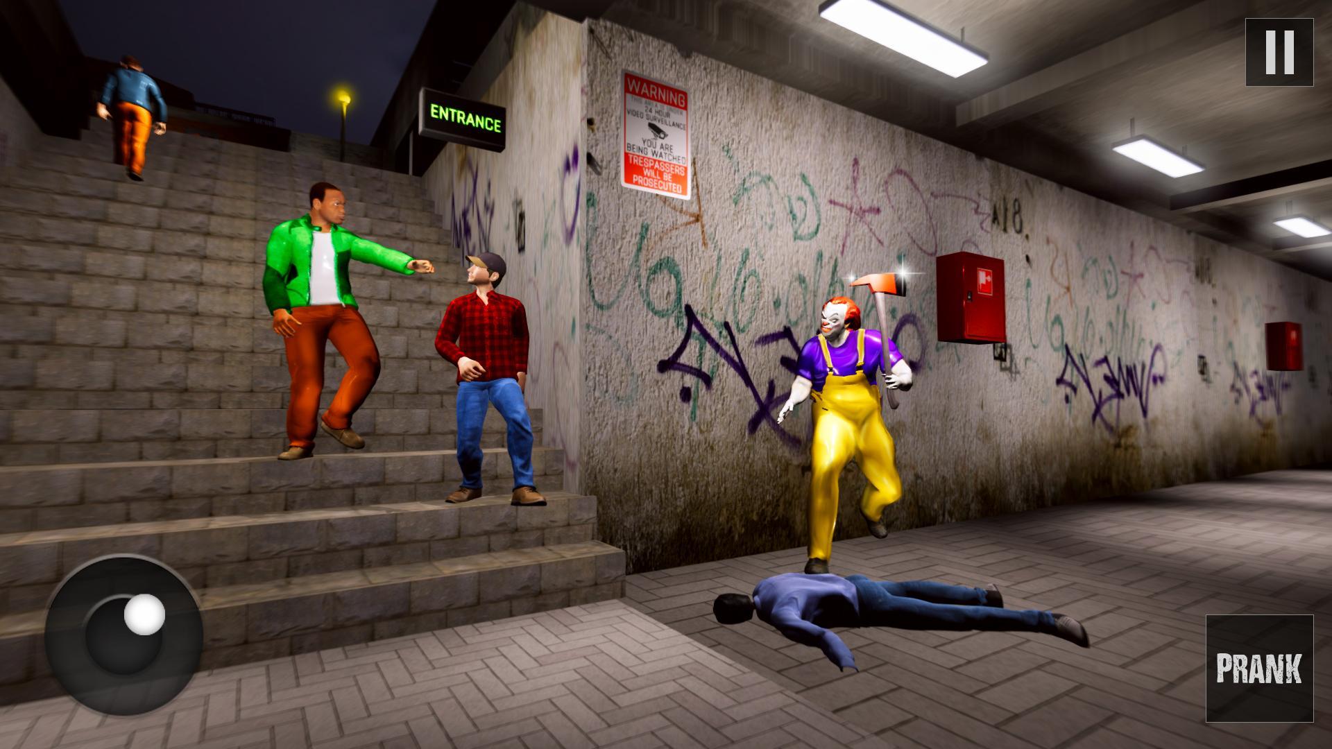 Killer Clown Attack 2020:Free Prank Attack