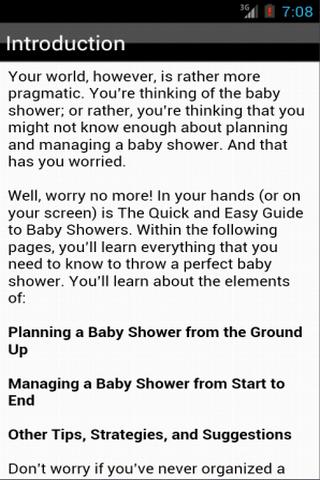 Baby Showers Guide