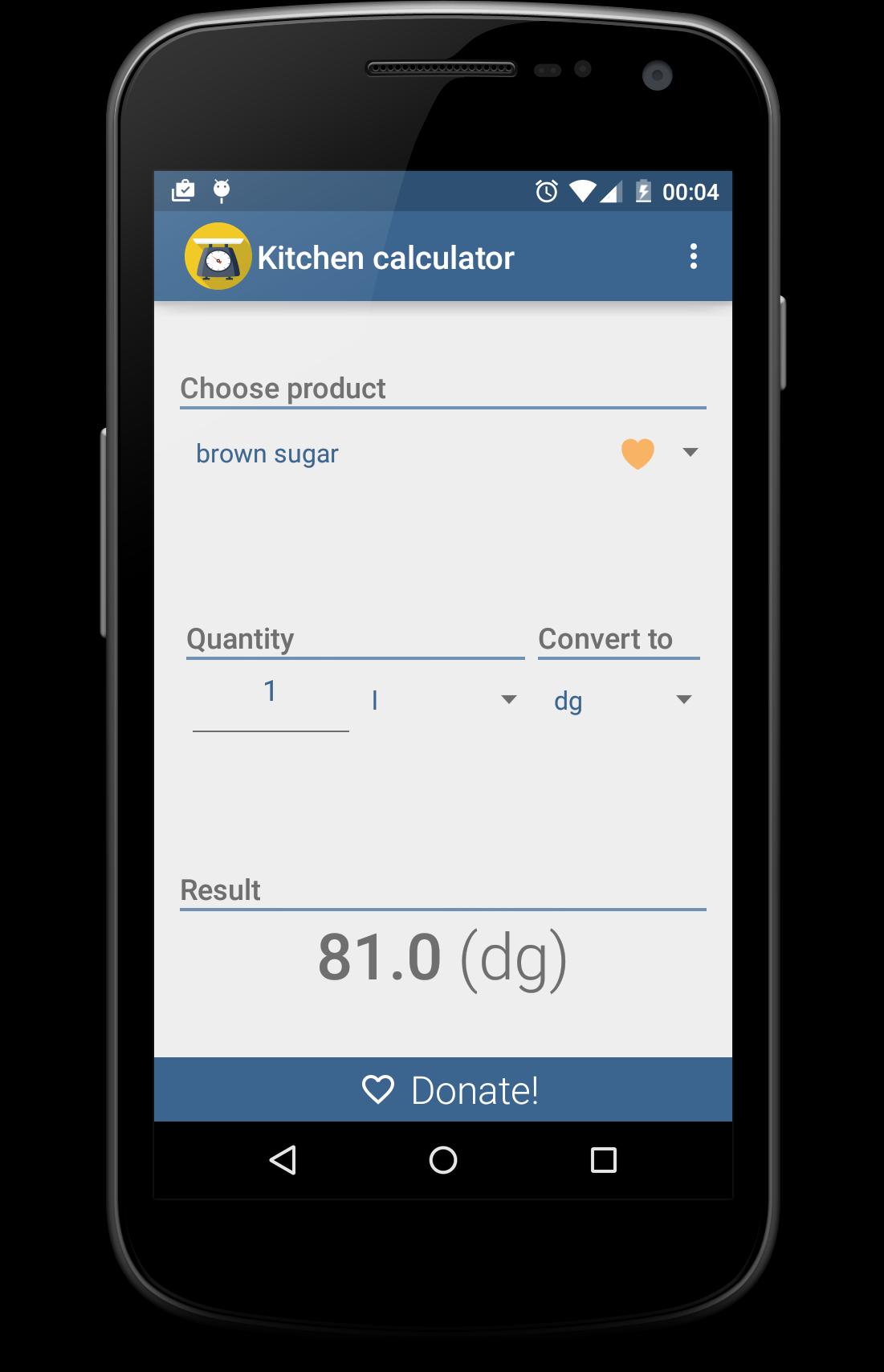 Kitchen Calculator & Converter