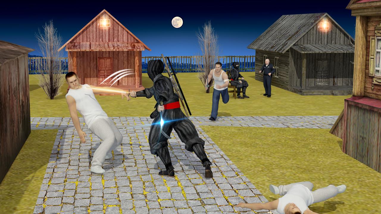 Ninja Assassin Fighting Shadow Survival Challenge