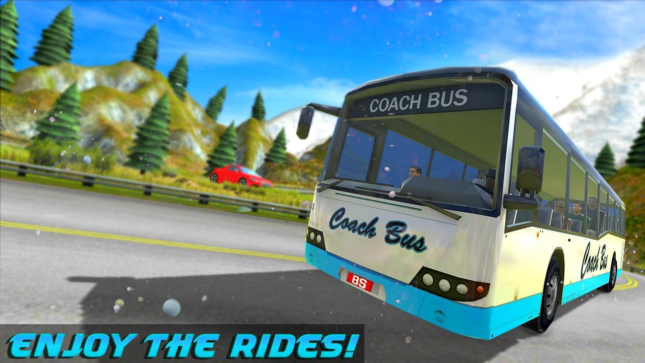 New US City Coach Bus Simulator Bus Driving Games