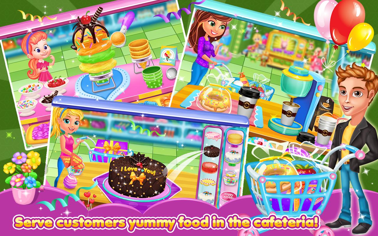 Grocery Supermarket Girls Game