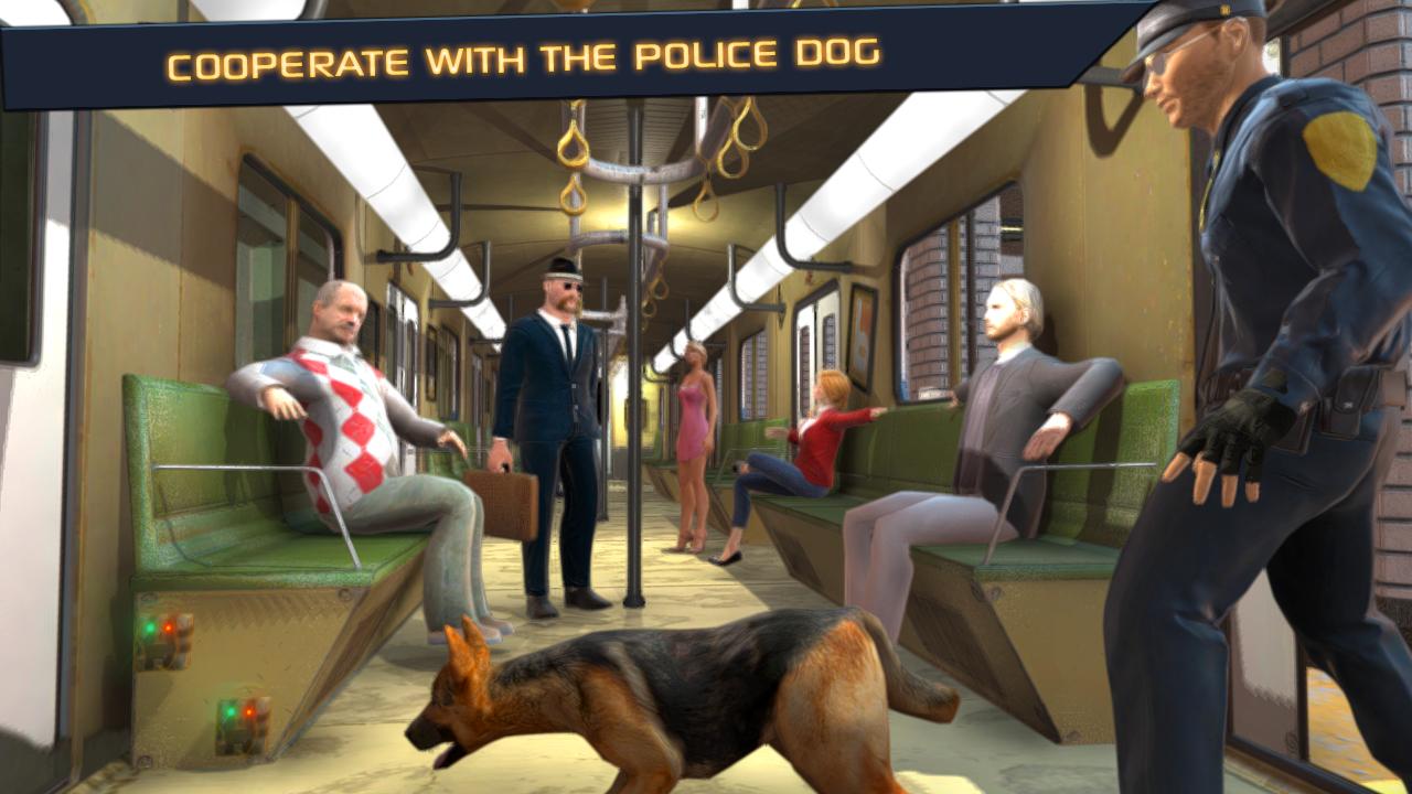 Police Dog : City Subway Crime