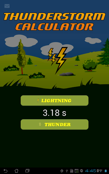 Thunderstorm calculator