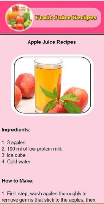 fress juice recipes