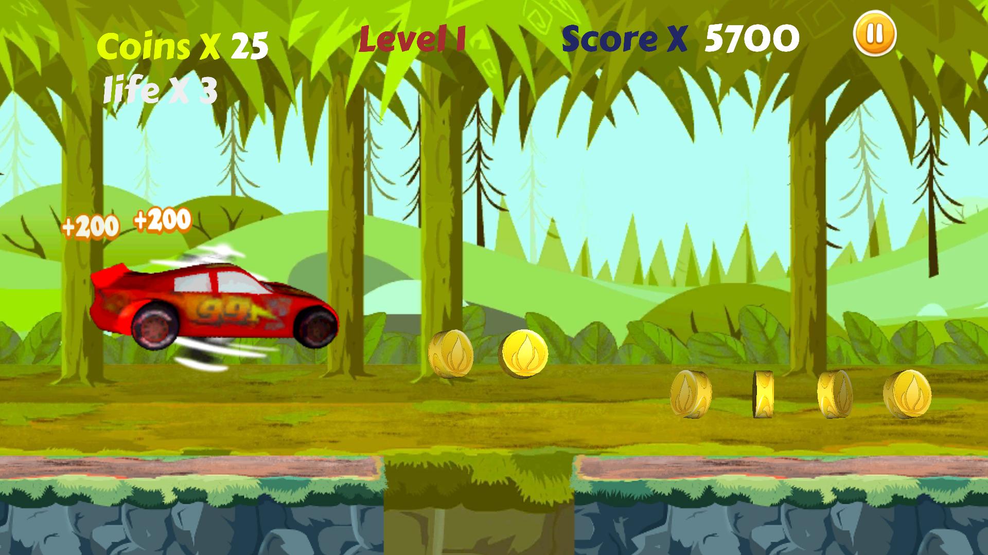 Mcqueen Jungle Run Game