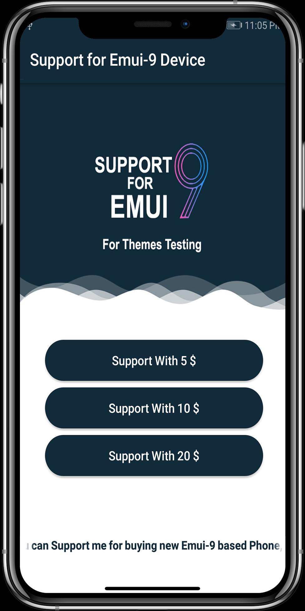 Support me For Emui9 Device