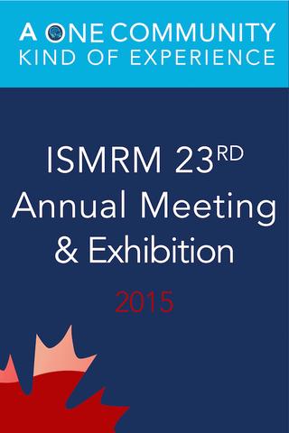 ISMRM 23rd Annual Meeting
