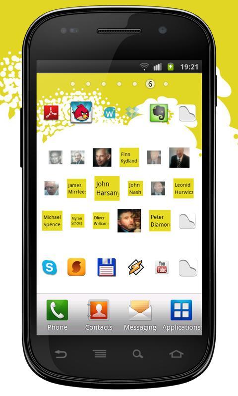 Imgy apps & contacts widgets