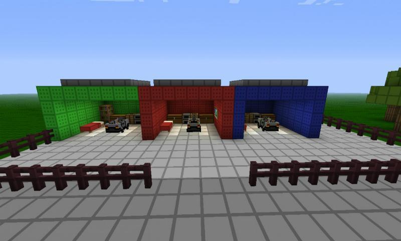 Fast Build: Racing minecraft