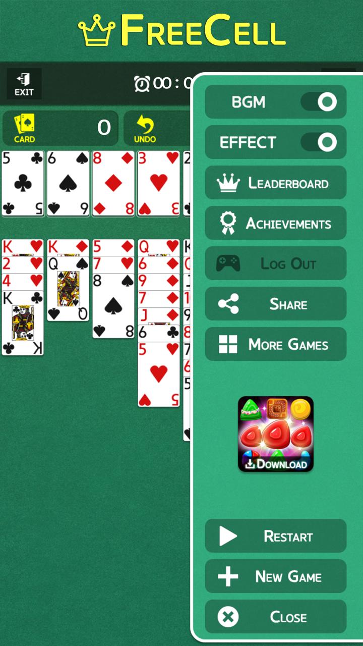 FreeCell - Classic Card Game