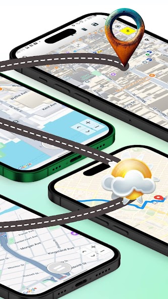 Gps Maps, Navigation & Weather