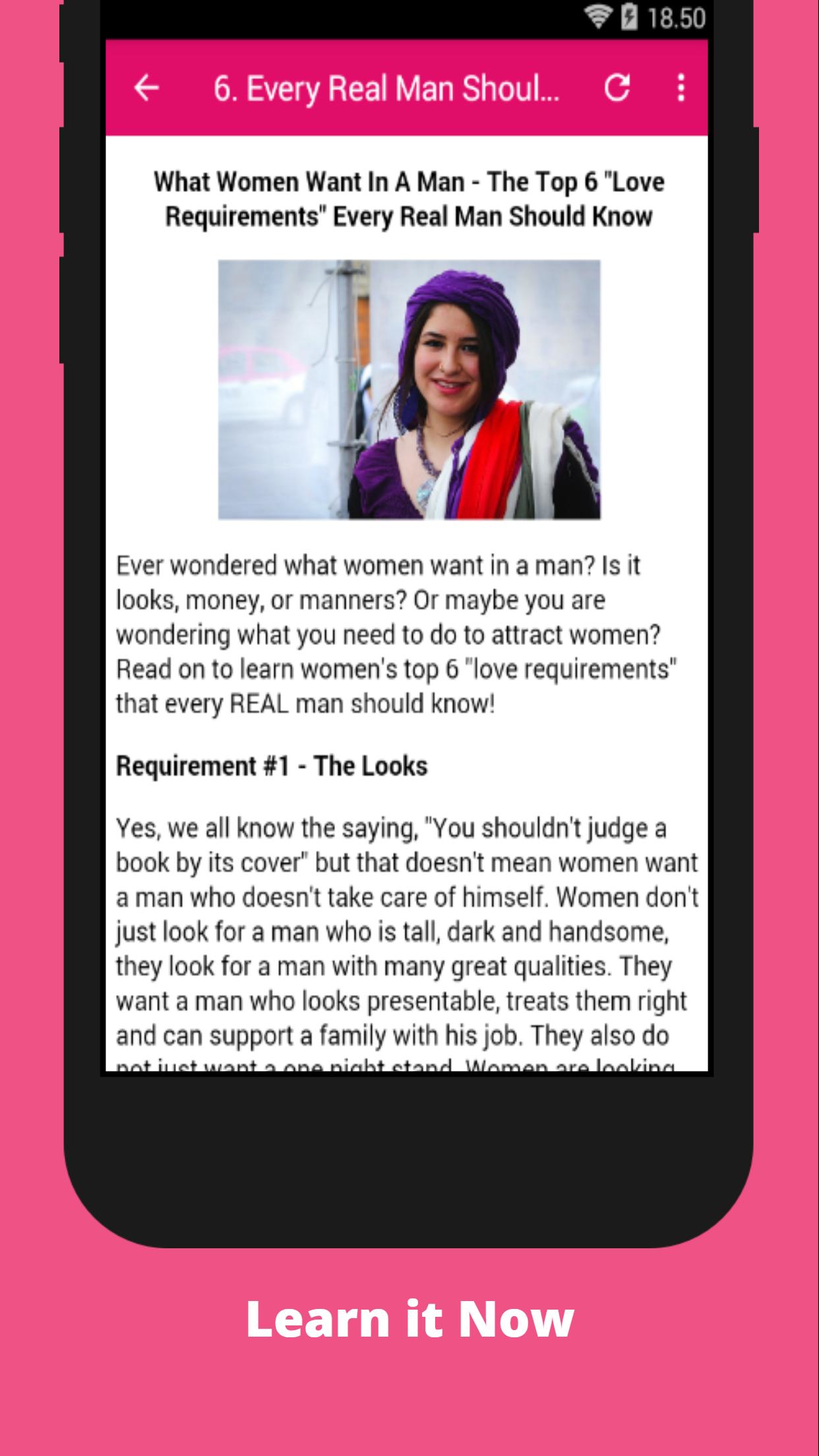 What Women Want in Relationship