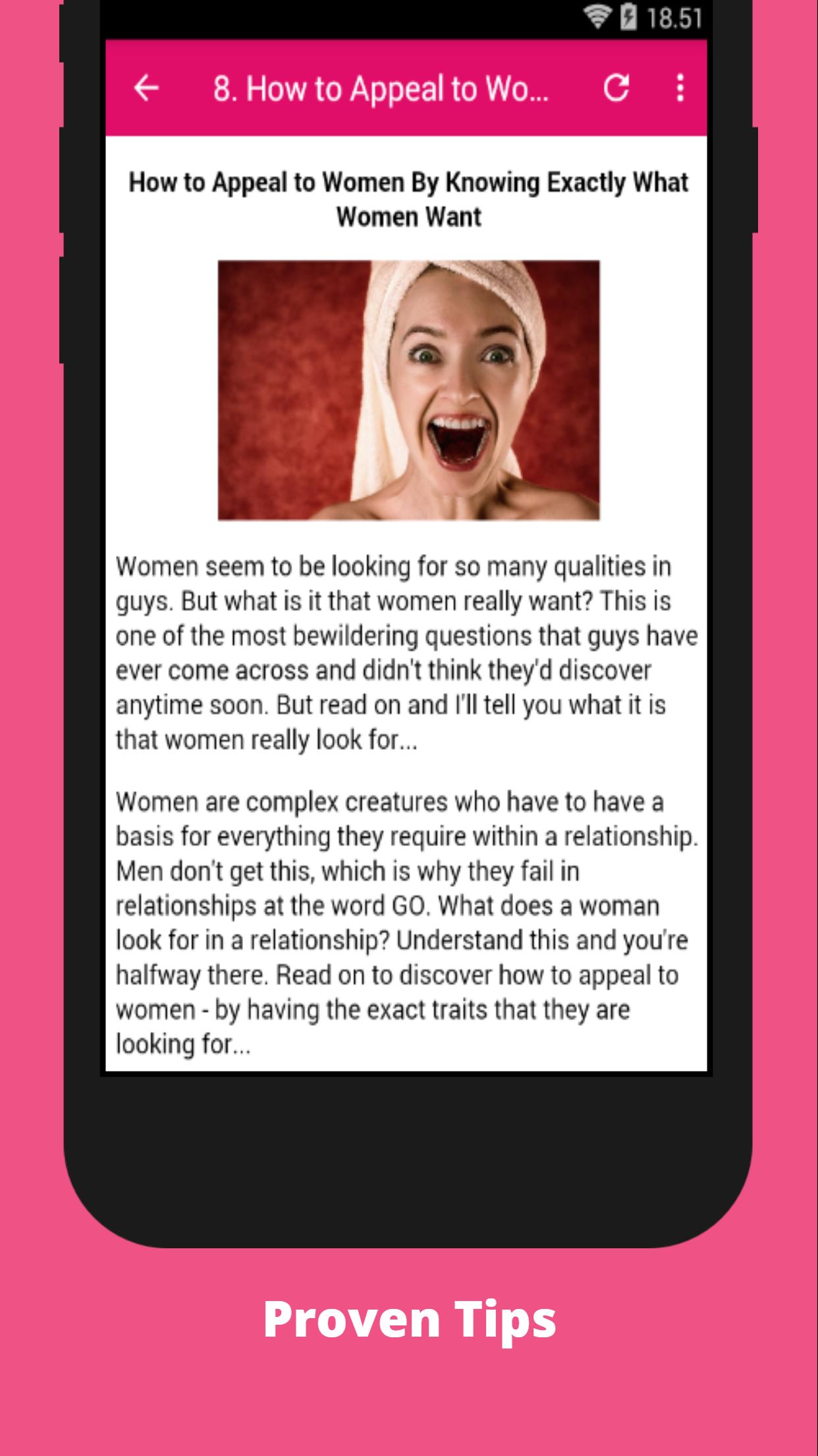 What Women Want in Relationship