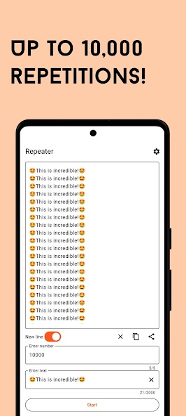 Text Repeater & Reverse Text
