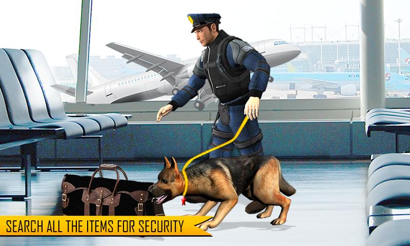 Airport Security Dog