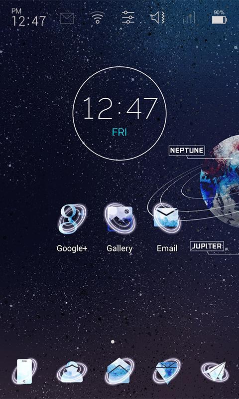 SensitiveSimple launcher theme