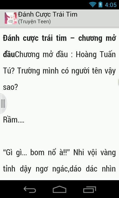 Danh Cuoc Trai Tim-truyen teen