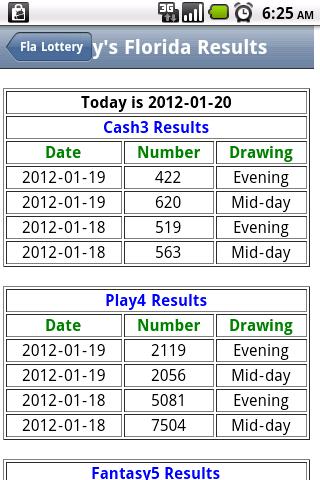 Florida Lottery Lite