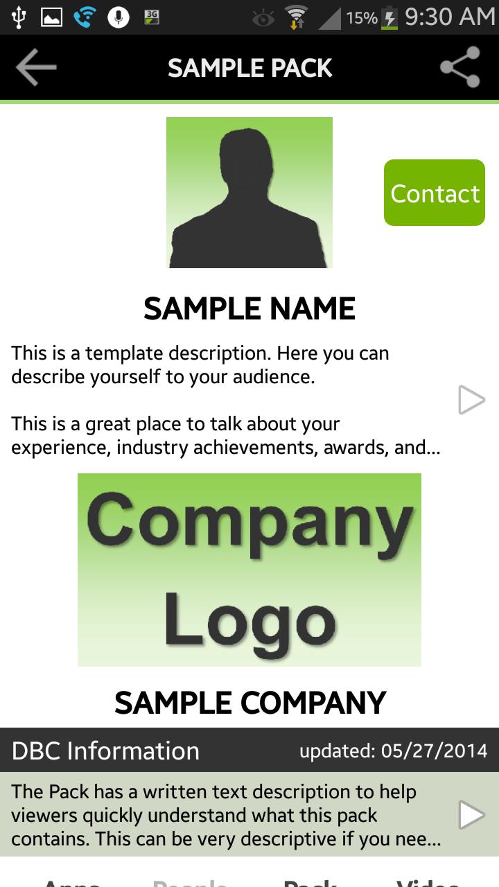 AppPack Digital Business Card