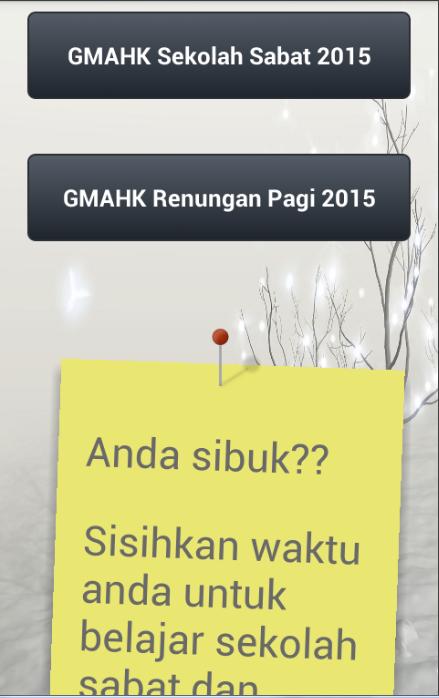 GMAHK - Sekolah Sabat