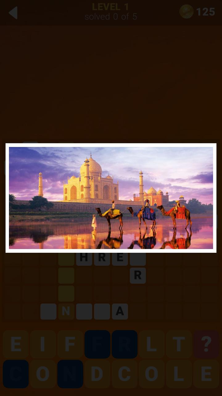 135 Photo Crosswords