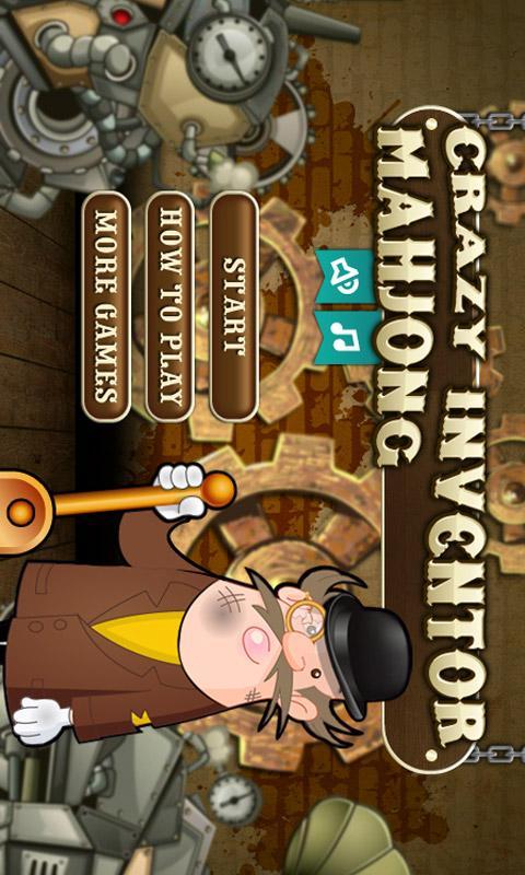 Crazy Inventor Mahjong Free