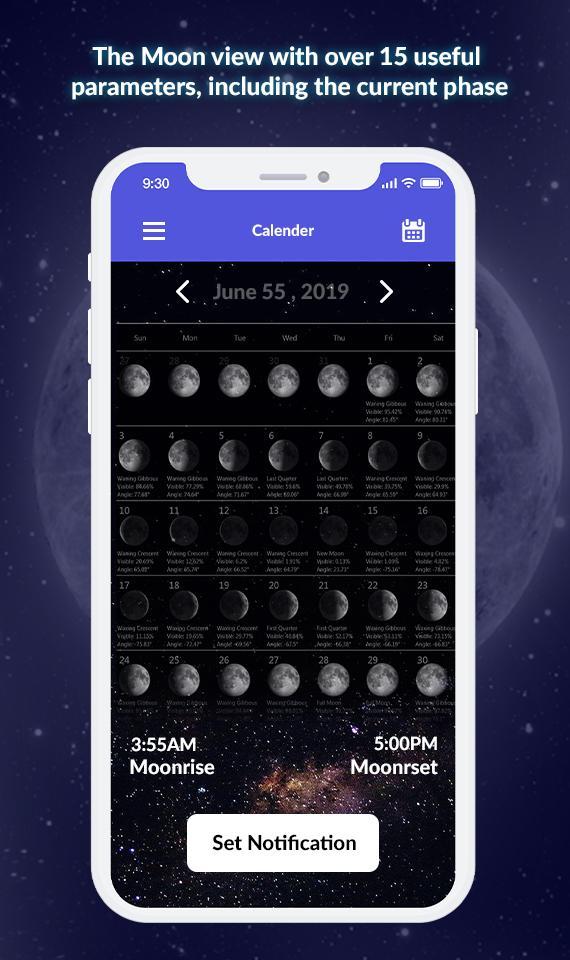 Moon Phases - Moon Calendar