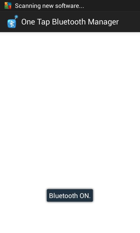 One Tap Bluetooth Manager