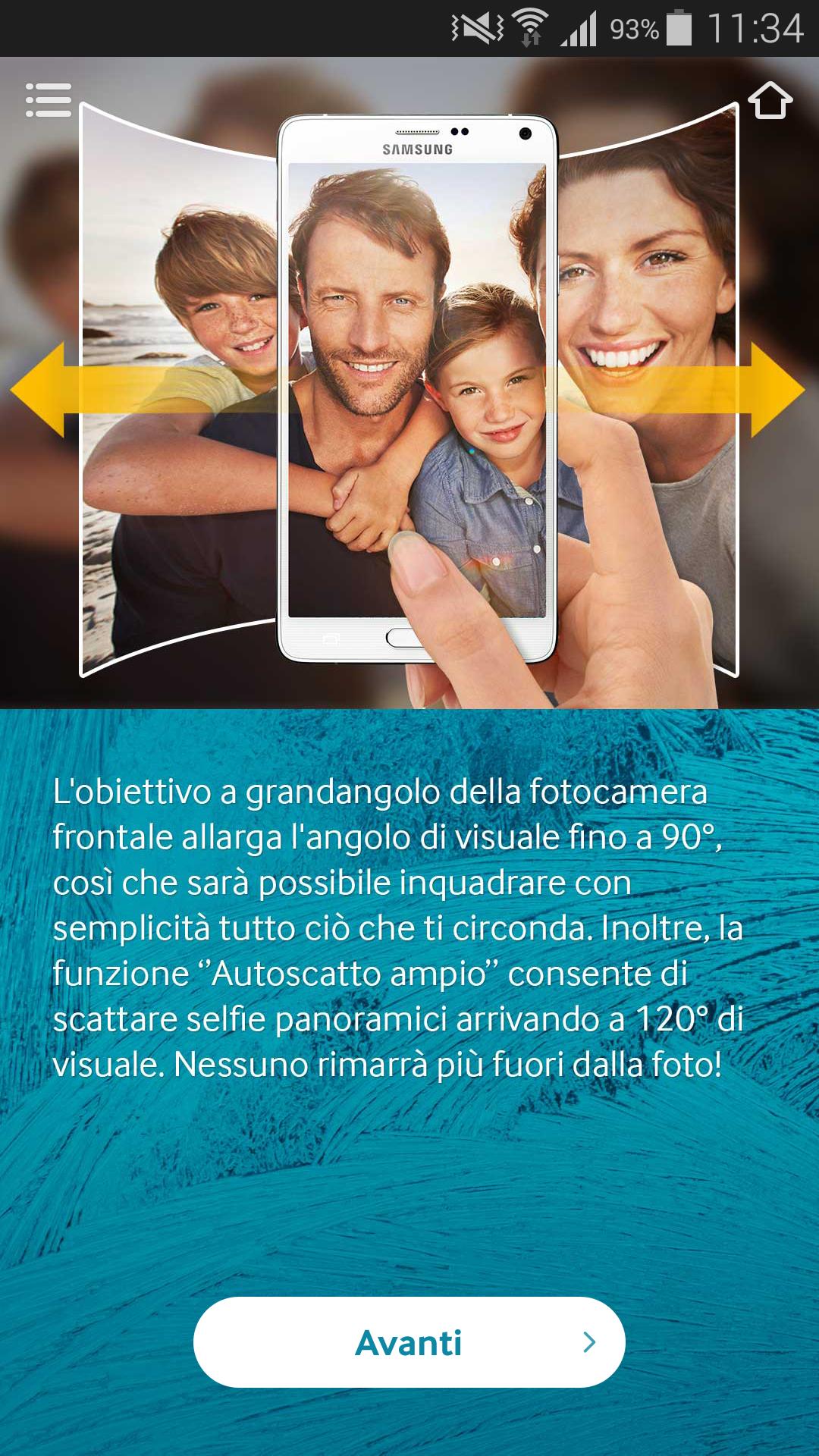 GALAXY Note 4 Experience (ITA)
