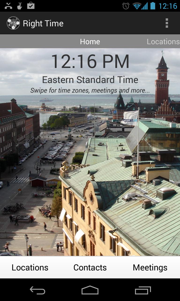 Right Time Zone (World Clock)