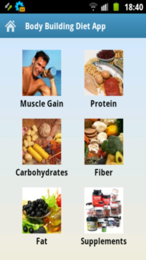 Body Building Diet App