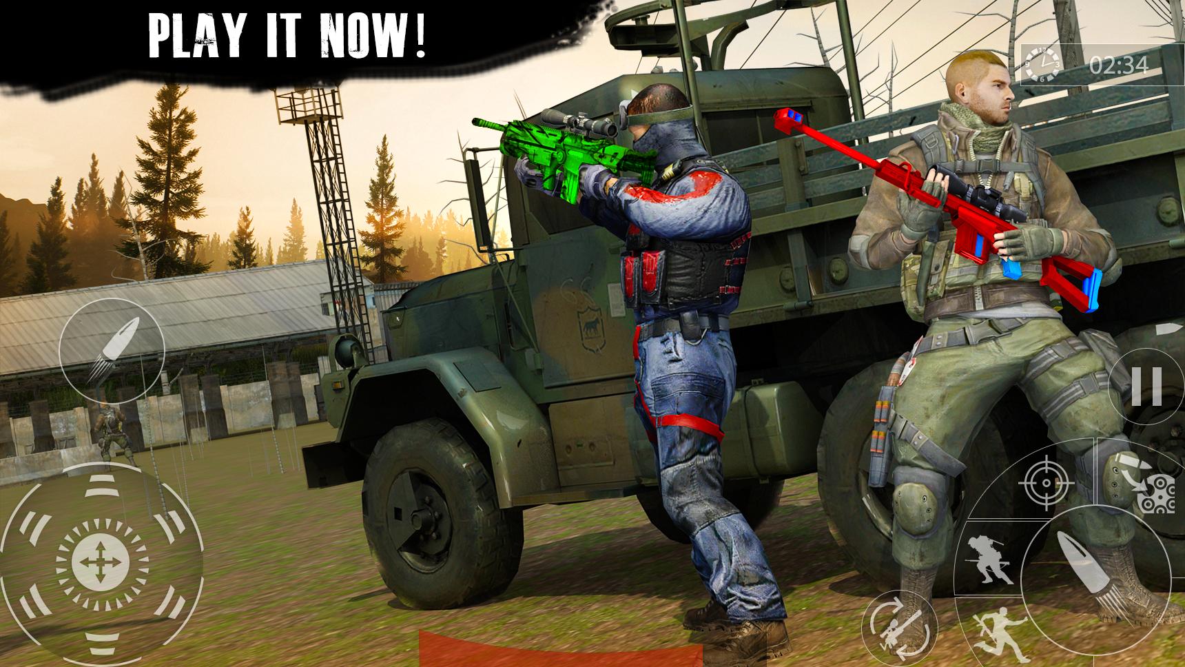 Counter Shooting Terrorist Commando FPS War 2019