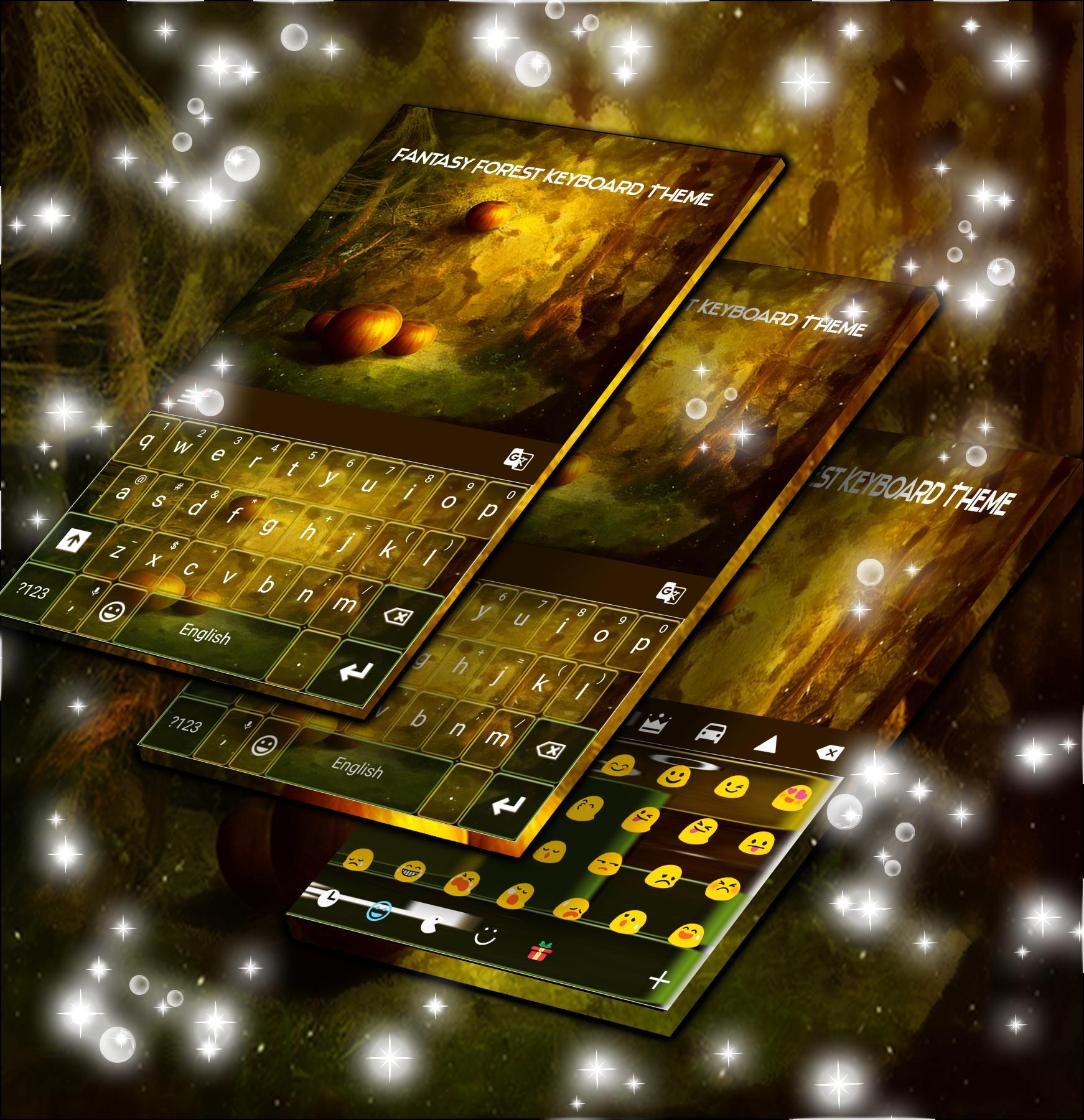 Fantasy Forest Keyboard Theme