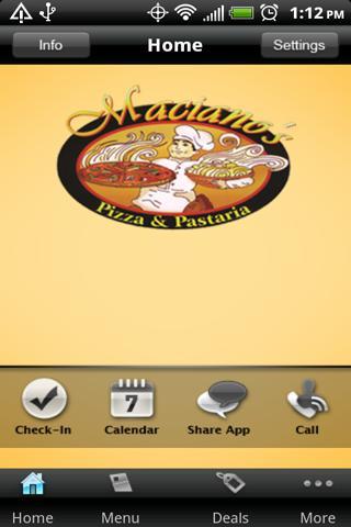 Maciano's Pizza & Pastaria