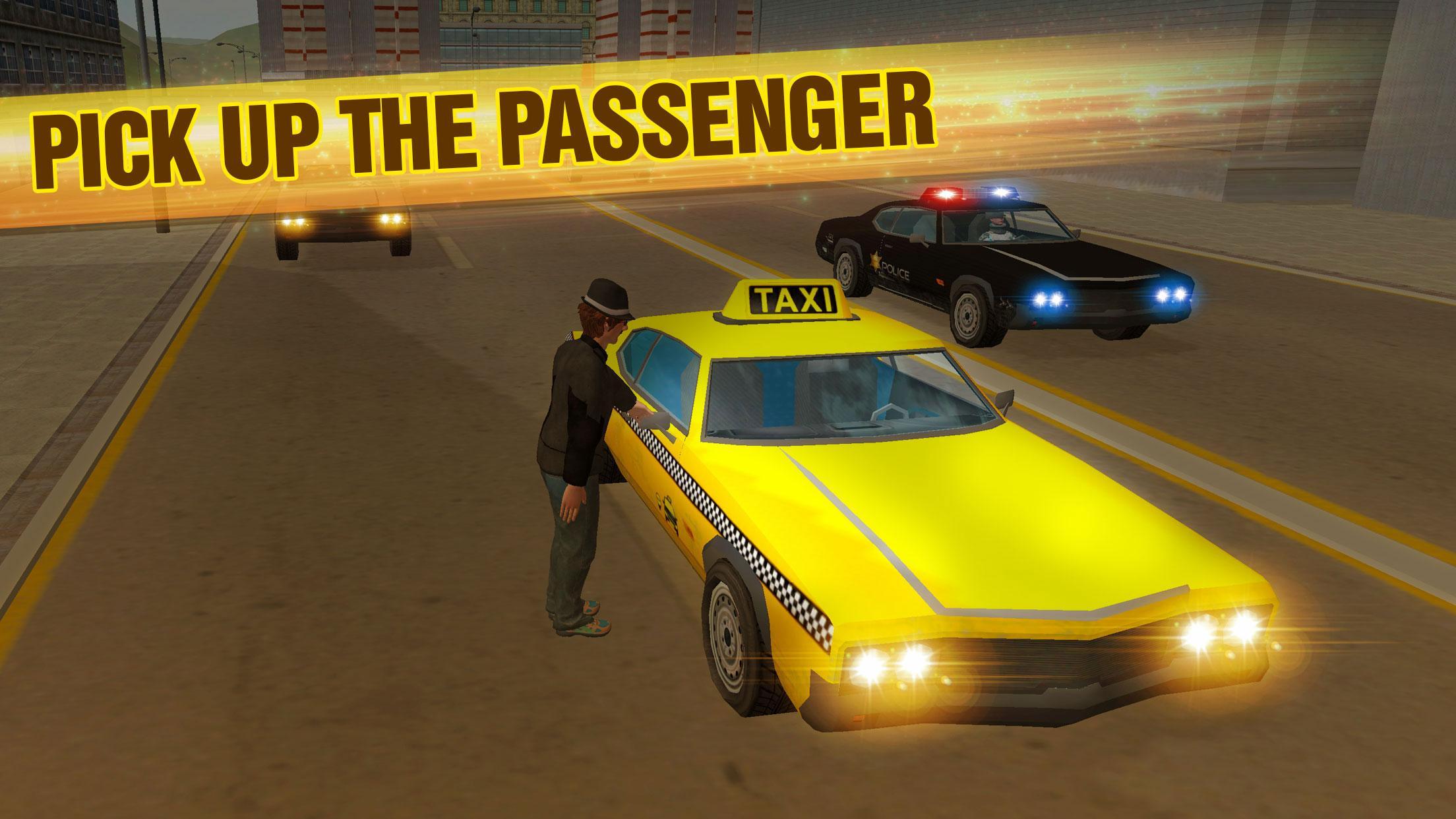 Mad Taxi Driving Simulator 3D