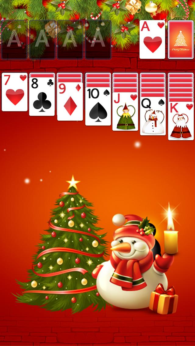 Solitaire MerryChristmas Theme