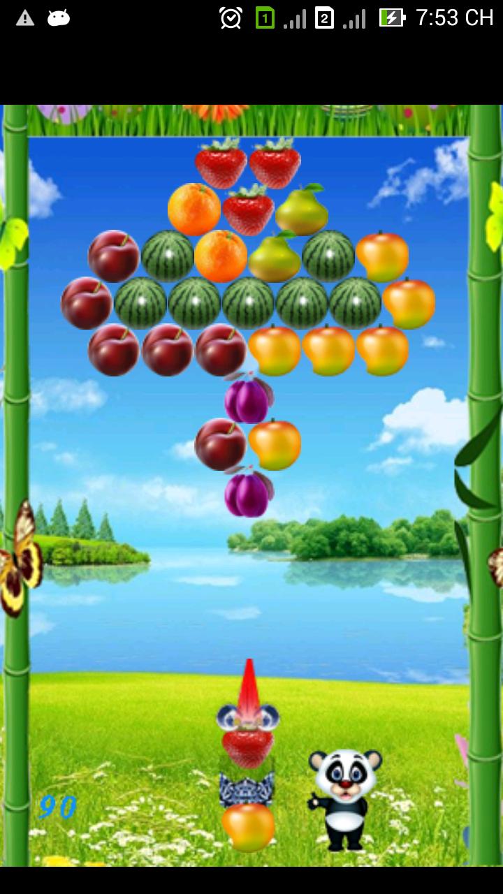 Panda Fruits Bubble