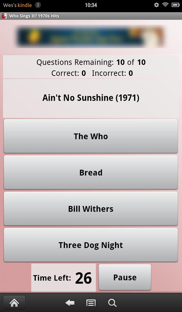 Who Sings It? 1970s Hits